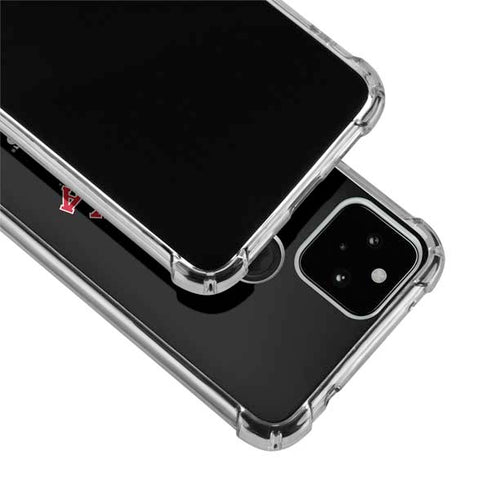 University of Nebraska Blackshirts Google Pixel 5 Clear Case